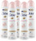 5x deodorante spray Dove Beauty Finish 48h Magnolia & Ninfea 0% Alcol Antitraspirante - 5 Deodoranti da 150ml ognuno