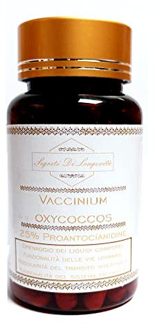 Mirtillo Rosso - Cranberry - 25% Proantocianidine - 90 capsule da 300mg