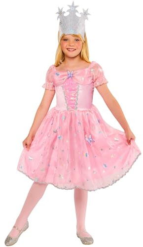 Rubies officiella trollkarl från Oz Glinda kostym, barn maskeradklänning, 7-8 år