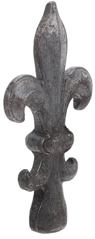 Toyvian Puntali per Recinzione in Metallo con Design Europeo Elegante Terminali Decorativi Appuntiti per Pali di Recinzione in Ferro Accessori Saldabili per Recinzioni da Giardino e