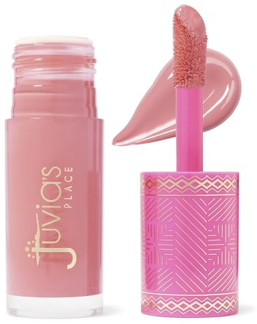 Juvia's Place Blushed Liquid Blush RoseyPosey - Dewy Tint Cheeks Makeup Glow Pigment Effortless Beauty Long Lasting Cosmetics Soft Creamy Natural Buildable All Skin Color Light Flawless Finish Blend