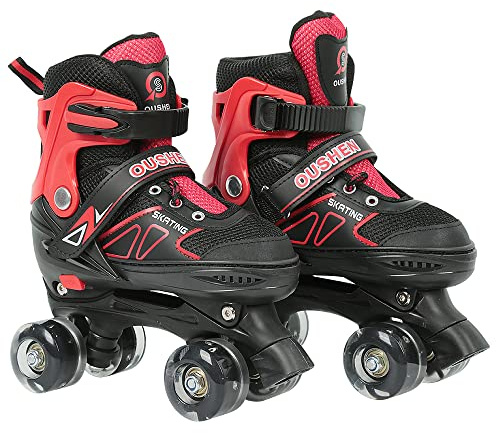 Roller en Ligne, Patin à roulettes, 3en 1 Singer réglables, modifiable Rollers Enfant Patins à Glace réglables 3 en 1 pour Fille et garçon et Femme Rollers en Ligne