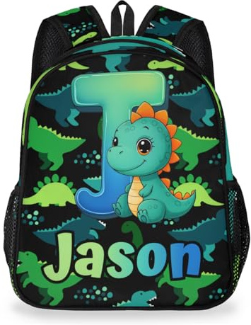 DOHOATI Personalized-Kids-Backpack for Boys Girls Custom Toddler Backpack Bookbag for Preschool School Student