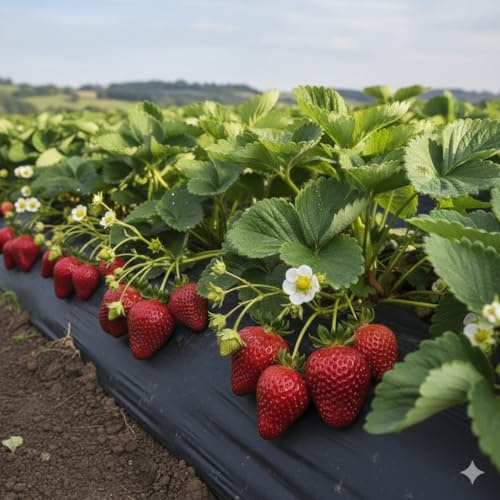 10x Korona Erdbeerpflanzen, Erdbeeren, Frigopflanzen, Aromatisch, Großfruchtig, Obstpflanzen für Hohe Erträge