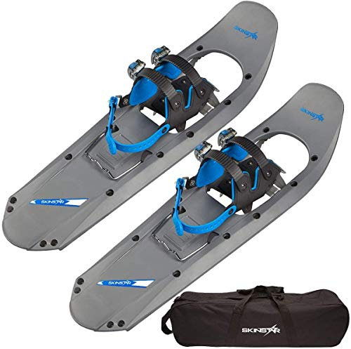 SkinStar Schneeschuh 25 INCH Schneeschuhwandern Schneeschuhe bis 100 kg Grey