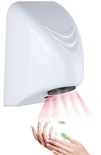 JI TA Asciugamani Elettrico Automatico a Parete con fotocellula asciugatore ad Aria Calda con fotocellula ad Aria Calda asciuga Mani 1000W Ad Alta Velocità Asciugamani Elettrico