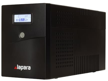 Lapara LA-VST-2000LCD Sistema de Alimentación Ininterrumpida SAI 2000VA 1200W LCD Interactivo