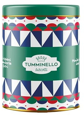 Boîte Aci avec Biscuits Siciliens assortis: Cosi Chini aux Figues et Zuccotti aux Amandes 250 gr