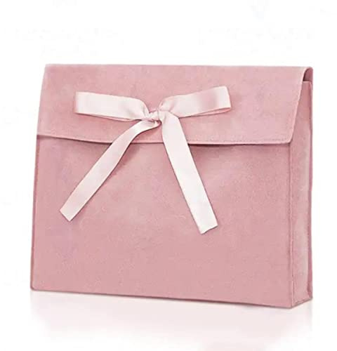 Bolsas de cinta de sobre de gamuza 10x8cm 12x12cm Pestañas de maquillaje Saco de polvo con tapa de terciopelo Logotipo de joyería Bolsas de regalo de franela-Solo 50 bolsas sin logotipo, 25x20x3