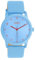 Oozoo Timepieces Damen Uhr in Hellblau- Armbanduhr Damen mit Lederarmband | Hochwertige Uhr für Frauen - Edle Analog Damenuhr in rund C11168