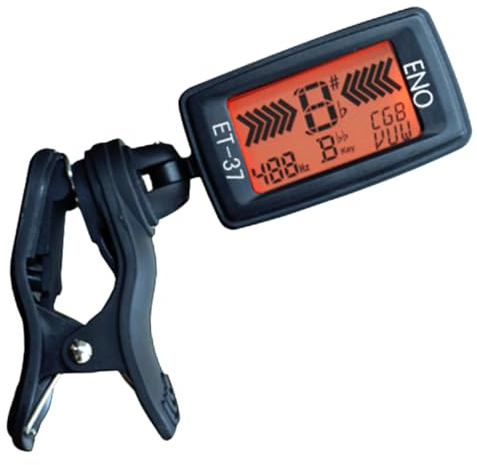 BESTonZON 1Pc Musikinstrument Tuner Pizzicato Tuner Ukulele Tuner Gitarre Tuner Zupfinstrument Orgel Stop