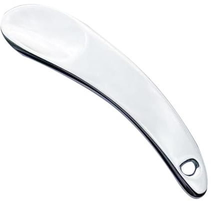 Cucchiaio per crema per gli occhi - Strumento per la cura della pelle con design forma di cucchiaio, spatola per trucco ecologica in lega di zinco piccola per lozione, trucco, crema