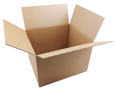 JUSTFOLDME Scatole di Cartone su Misura - 10 pezzi - Configura la tua Scatola - Oltre 30.000 Dimensioni di Scatole Piccole o Grandi per Spedizioni, Imballaggio, Confezioni, E-commerce, Regali