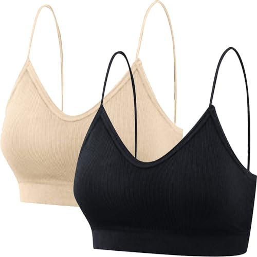 Grandi reggiseni sportivi per le donne della signora due set top strap filo seno plus size biancheria intima reggiseno sportivo coppe, K, XL