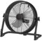 ILIKEPOW Floor Fan for Makita 18v Battery (Battery NOT Included), 2 Power Options 12 Battery Operated Portable Industrial Fan with AC Adapter, Stepless Speed Cordless Fan for Jobsite Garage