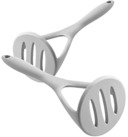 GLEAVI 2pièces Presse-purée Acier Inoxydable Broyeur De Pommes De Terre Pour Légumes Et Alimentation