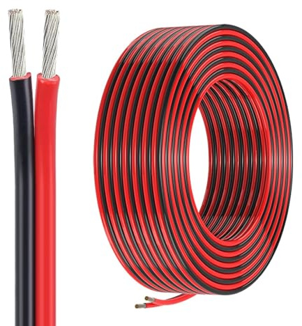 Cavo Di Prova In Silicone Alta Tensione 5–100kV Cavo Schermato Con Conduttore In Rame Stagnato 10/12/14/16AWG Isolamento Silicone Flessibile −60°C A 200°C, Per Laboratorio E Uso Industriale(12A-60kv)