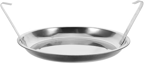 Veemoon Bandeja para Cenizas de Acero Inoxidable para Barbacoas, Accesorio de Reemplazo para Parrilla Comercial, Diseño Resistente y Fácil Limpieza, Adecuado para Restaurantes y Camping