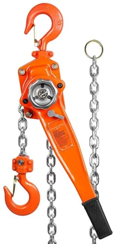Palan à chaîne manuel 0,75/1,5/3/6 tonnes 3/6 tonnes G80 en acier au carbone zingué guide de chaîne automatique pour élévateurs électriques Ga Lifts Heavy-Du outil de levage 6T 10ft