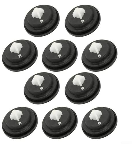 PureBowlic Ersatz-Membran-Unterlegscheiben-Set aus Gummi für Siamp Spülkasten-Einlassfüllventile und Kugelhähne, passend für untere und seitliche Einlassfüllventile, Material für zuverlässige