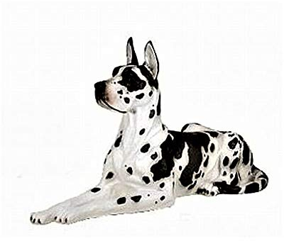 XXL Premium Dogge in lebensgross 90cm Hund Garten Deko Figur inkl. Spedition
