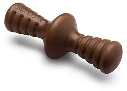 Benebone Zaggler Indestructible Rolling Dog Chew Toy for Aggressive Chewers, Long Lasting Tough Boredom Breaker for Dogs, Real Peanut Flavour, For Large Dogs, Made in the USA