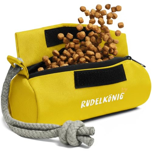 Rudelkönig Food bag for dogs - Retrieval training for dog dummy- Robust dog dummy food for treats