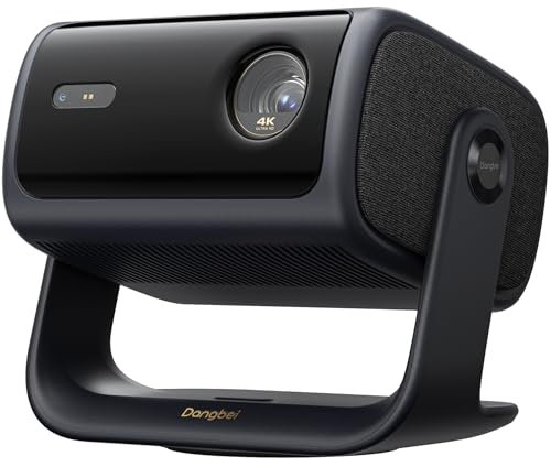 Dangbei MP1 MAX Beamer 4K Heimkino mit 3100 ISO Lumen, 300 Blu-ray 3D, HDR10+, Google TV mit Official Netflix&Dolby Audio DTS:X, HDR10+, Smart Videoprojektor mit WiFi und Bluetooth für Zuhause Büro