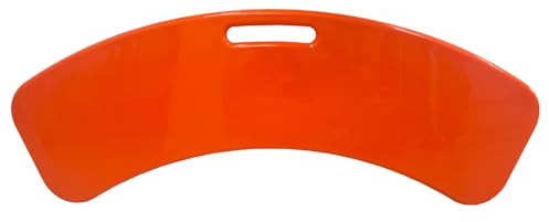 Transfer Board – Patient Strong Slide Board Mobility Aid with Handle for Safe & Easy Transfers | Wheelchair to Bed, Toilet, Car or Bath | Transfer Skateboard Non-Slip Slide Assist Device (Orange)