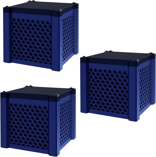 Aquarium à Charbon Actif pour Chevaux, Filtre à Charbon Actif, Abreuvoir pour Chevaux, Cube de purificateur d'eau écologique pour Une Eau Claire et Propre (3 PCS)