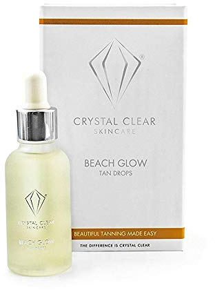 Crystal Clear Skincare Beach Glow Tan Drops 30 ml