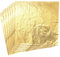 Silithus 100 Sheets Imitation Gold Leaf for Art, Crafts Decoration,Decoration DIY, Gilding Crafting, Frames, 5.5 by 5.5 Inches