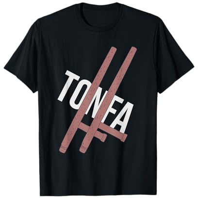 Tonfa - Tong Fa Pair - Okinawan Fighting T-Shirt