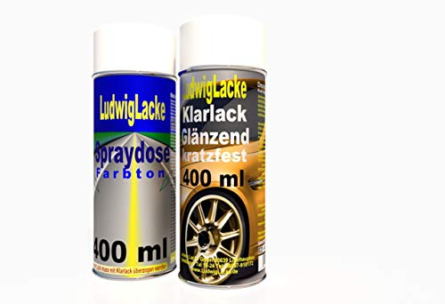 LudwigLacke Jazzblue LW5Z im Spray mit Klarlack kompatibel für VW