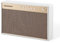 Crosley Montero Retro Bluetooth Speaker - Portable Wireless Speaker, 20W, 8H Playtime, USB Charger, White