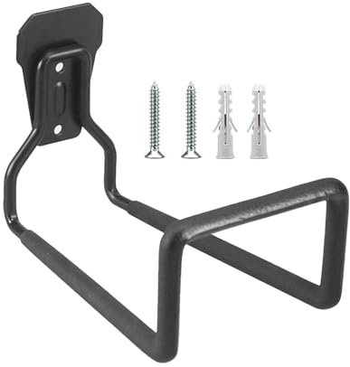 higyee Wasserschlauchhalter, Gartenschlauchaufbewahrung | Robuste Wandhalterung für Wasserschläuche,Schlauchhalter für den Außenbereich, Schlauchaufroller aus Metall, Schlauchhalter, Schlauchhaken