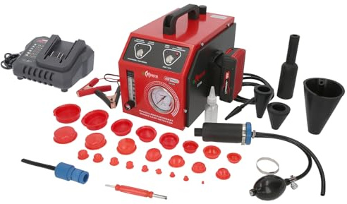 KS Tools 550.1470 Nebelmaschine zur Lecksuche, mit 2 Ah Akku, 36-tlg