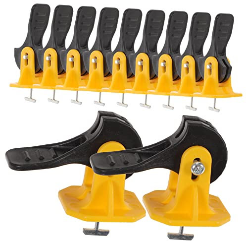 OSALADI 50pcs Tile Leveler System Tile Spacers Leveling Clips for Floor Installation Leveling System Tool Kit