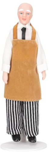 iplusmile Figuras En Miniatura De Cerámica Modelo De Personas Imitadas 1:12 para Decoración De Casa De Muñecas Y Accesorios De Diseño para Manualidades Y Colección