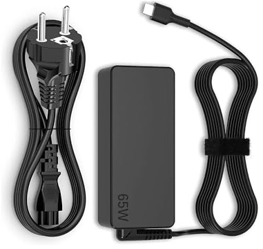 ANDHOT USB C 65W computadora portátil, Compatible con Lenovo ThinkPad T14 T15 T480 T480s T490 T580 T590 X13 X280 X380 X390 L480 L490 E14 E15 E480 E490 E580 E590 720 Tipo C Adaptador de alimentación
