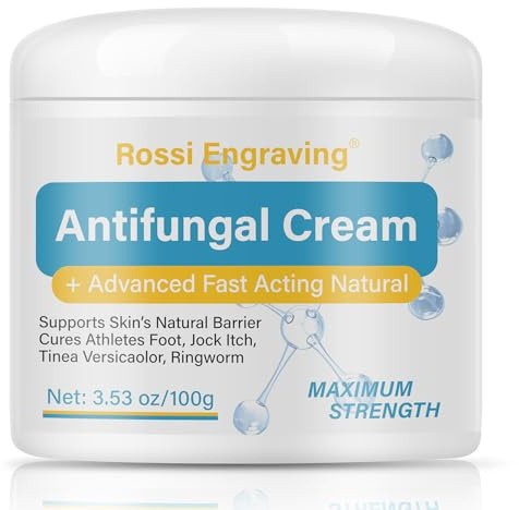 Antifungal Cream - Soothing Relief for Athlete's Foot, Jock Itch & Ringworm - Soothes Itching & Redness on Feet, Body & Hands - Formulated with Tea Tree Oil, 100g