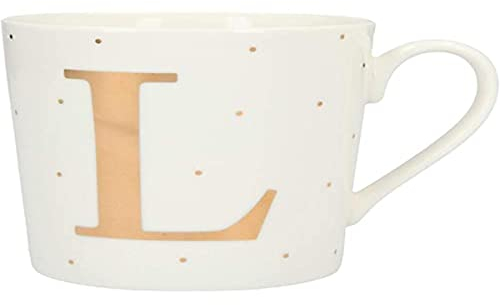 Depesche 5909.037 Tasse mit Henkel, aus Porzellan, 300 ml, mit Aufschrift, L