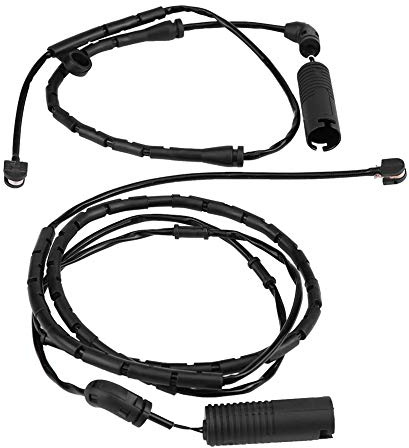 Brake Pad Wear Sensor Kit Front and Rear 34356789492 + 34356789493 Brake Pad Sensor Auto Fit for E46 E85 320i 323Ci 323i 325Ci