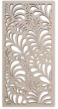 Wooden Flower Pattern Lattice - Home Decor Mandala Wall Art, Wall Panels, Overlays, Trellis, Privacy Screens & Yard Decor