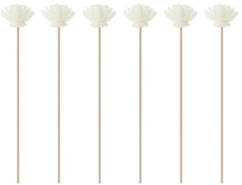 OUNONA Bastoncini Diffusore Aromaterapia Con Fiori Essiccati 8.46In Accessori Profumazione Per Casa Soggiorno Camera Da Letto Decorativi