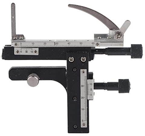 Mikroskop-Messschieber, Professioneller Aufsteckbarer Mechanischer X-Y-beweglicher Tisch-Messschieber Mit Skala Für Mikroskope