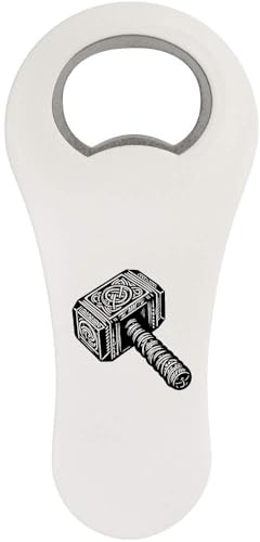 'Viking Hammer of Thor' Bottle Opener Fridge Magnet (BO00084616)