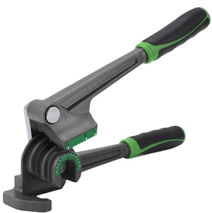 Dobladora de Tubos, Dobladora de Tubos, Dobladora de Tubos de 180 Grados para 1/4 pulg., 5/16 pulg., 3/8 pulg. OD, Herramienta para Doblar Tubos de Aluminio y Cobre 3 en 1 para