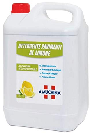 AMUCHINA Detergente Pavimenti al Limone, 5 L