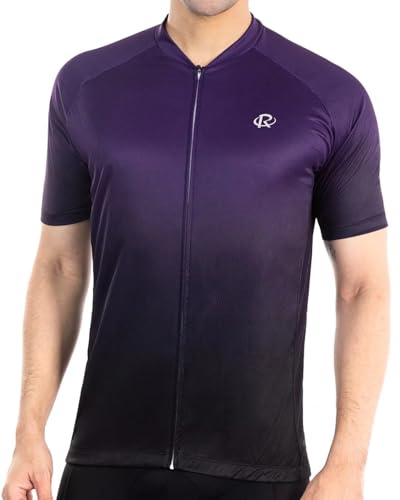 ROTTO Radtrikot Herren Fahhradtrikot MTB Rennrad Trikot Kurzarm Fahrradbekleidung